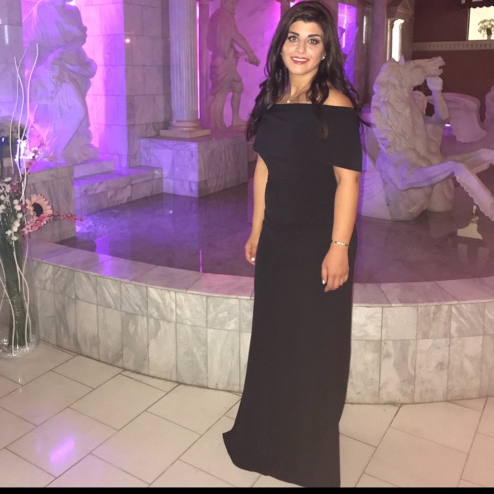 Vince Camuto Black Gown